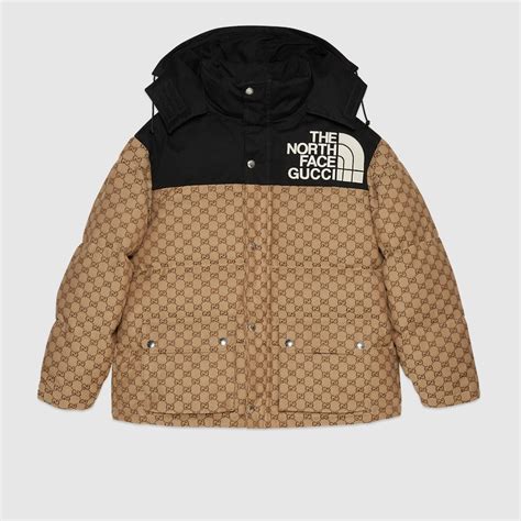 chaqueta north face x gucci|Gucci x The North Face Padded Jacket .